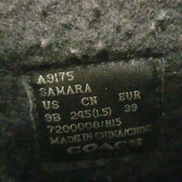 COACH SAMRA BOOTS Size size 9, EU 39 - Picture 8 of 8